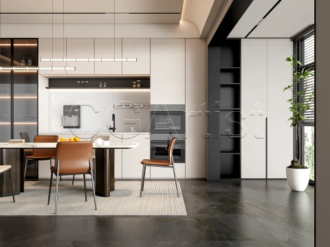 Dining room 7 3D Model