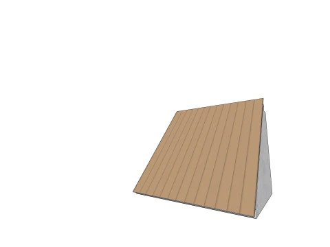 Tri&acirc;ngulo de cafeteria pequena Modelo 3D