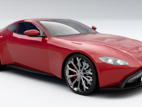 Aston Martin Vantage 3D Model
