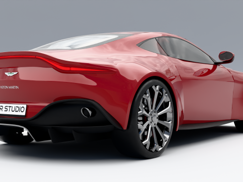 アストンマーティン ヴァンテージ 3Dモデル