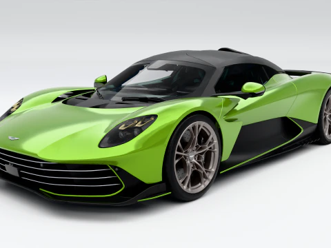 Aston Martin Valhalla 2026 3D Modell