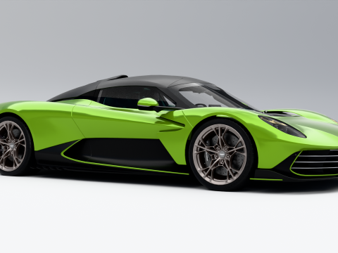 Aston Martin Valhalla 2026 3D Model
