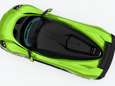 Aston Martin Valhalla 2026 3D Model