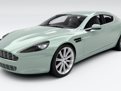 Aston Martin Rapide 2010 Modèle 3D