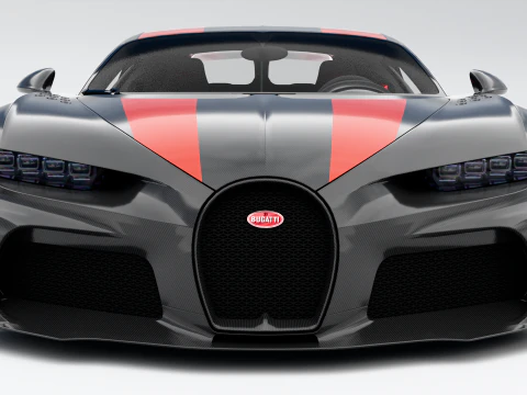 Bugatti Chiron 3D Model