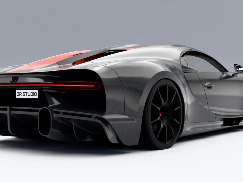 Bugatti Chiron 3D Model
