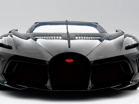 Bugatti La Voiture Noire 3D Model