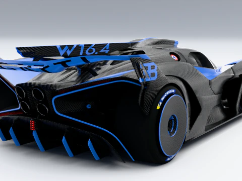 Bugatti Bolide Model 3D