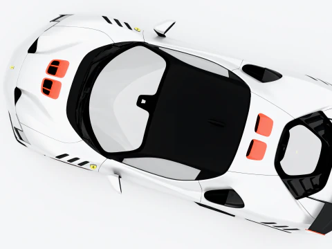 Ferrari SF90 XX Stradale 2023 3D Model