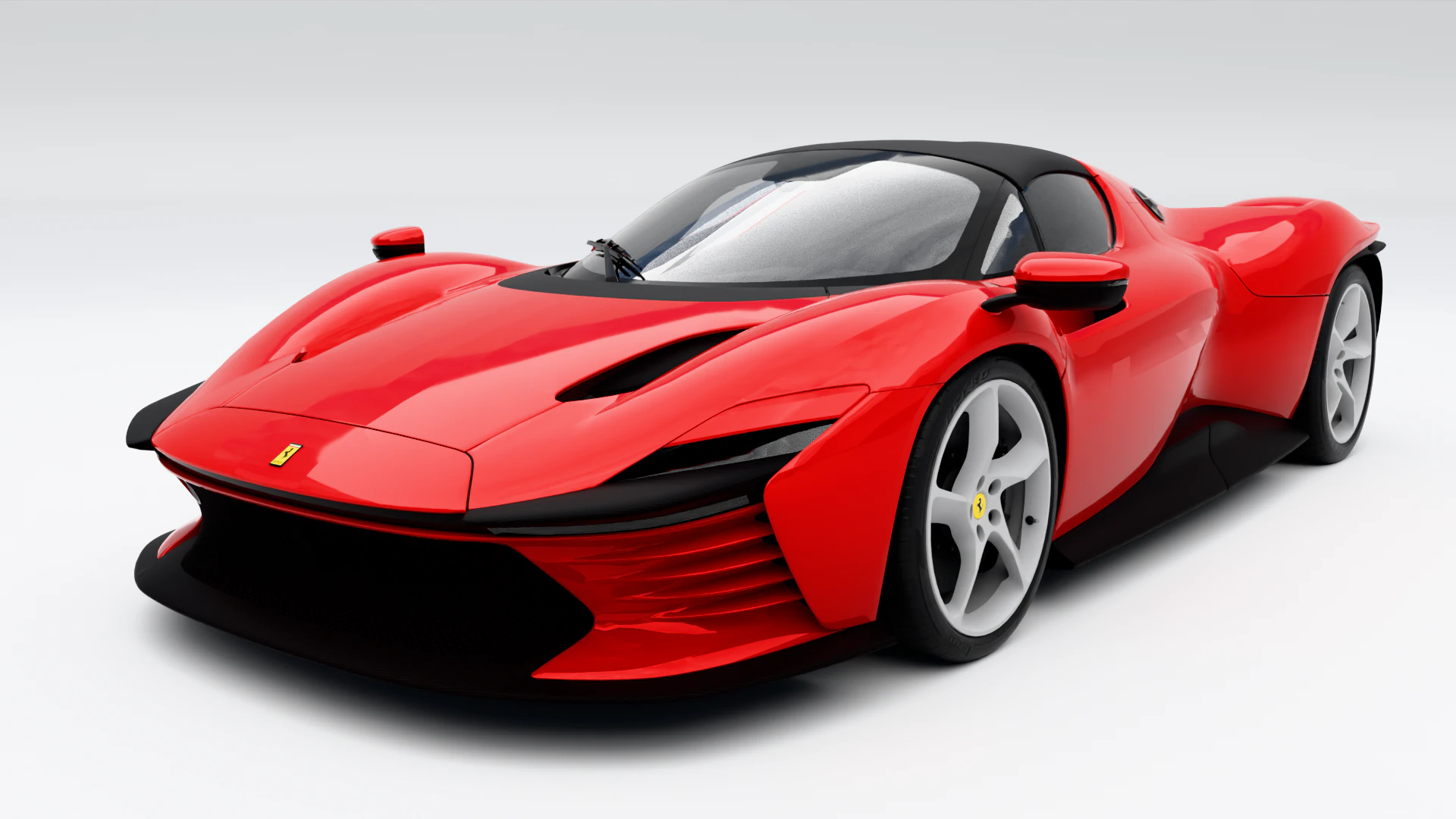 Ferrari Daytona SP3 2022 3D Model .c4d .max .obj .3ds .fbx .stl .blend 