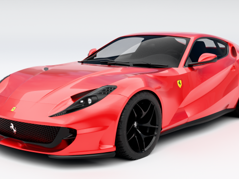 Ferrari 812 SuperFast Modèle 3D