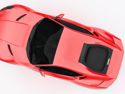 Ferrari 812 SuperFast 3D Model