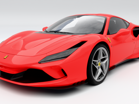 Ferrari F8 Tributo 2020 Modèle 3D
