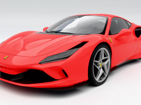 Ferrari F8 Tributo 2020 Modelo 3D