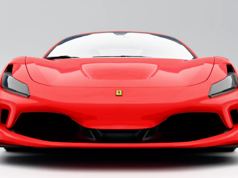 Ferrari F8 Tributo 2020 3D Model
