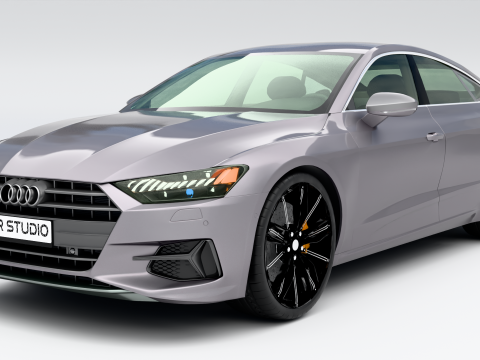 Audi A7 55 TFSI 3D Model