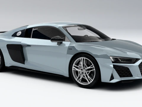 Audi R8 Coup 2019 3D Model