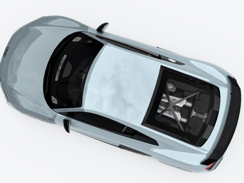 Audi R8 Coup 2019 3D Model