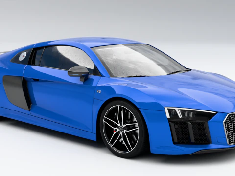 Audi R8 V10 3D Model