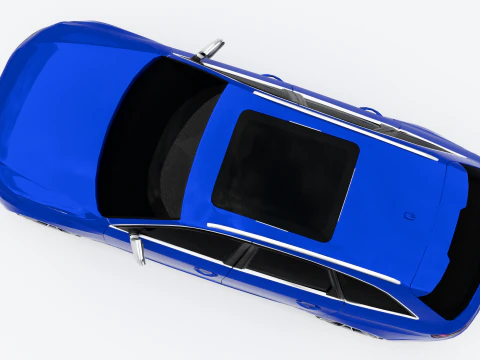 Audi RS4 Avant 2013 3D Model