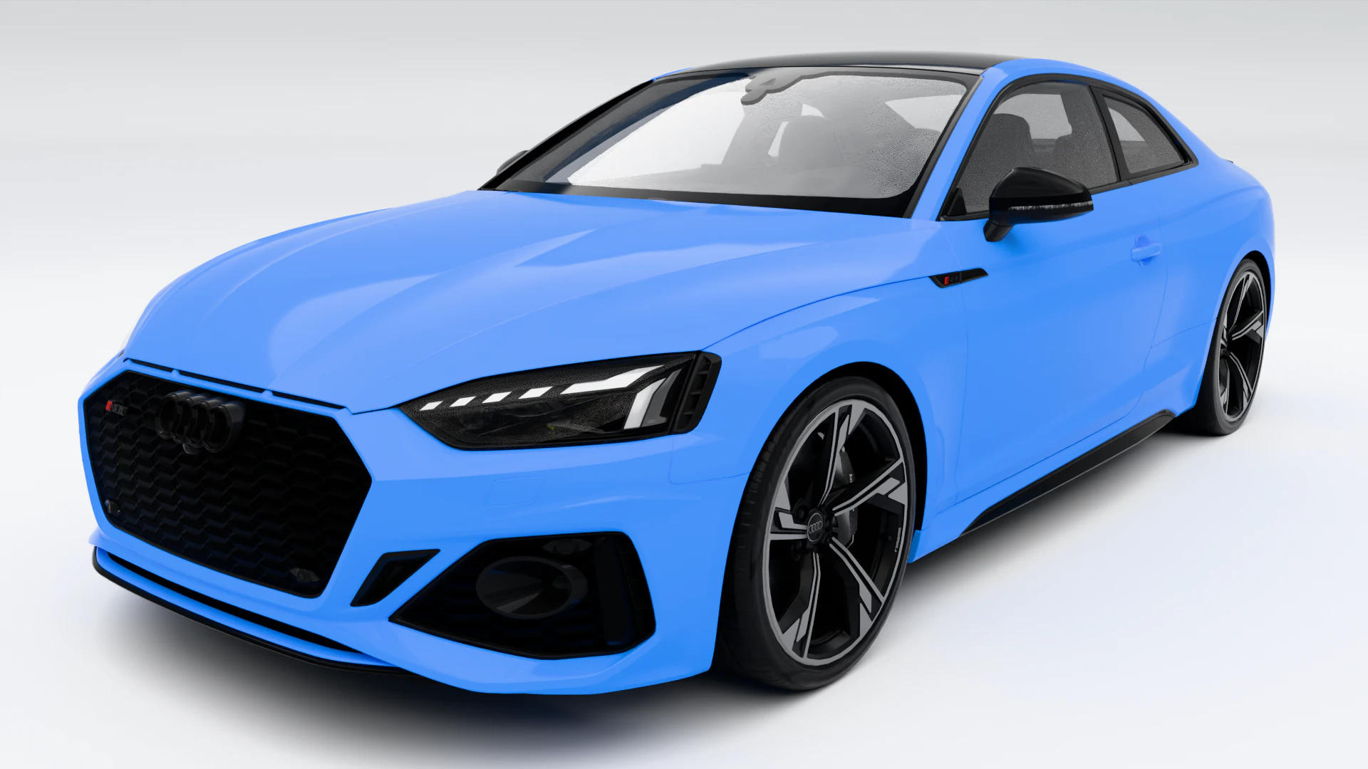 Audi RS5 Coup 2020 3D Model .c4d .max .obj .3ds .fbx .stl .blend