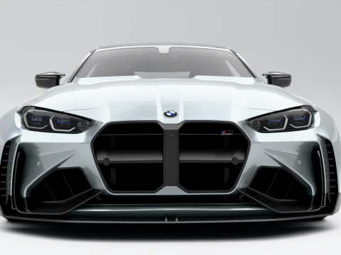 BMW G82 M4 2022 3D Model