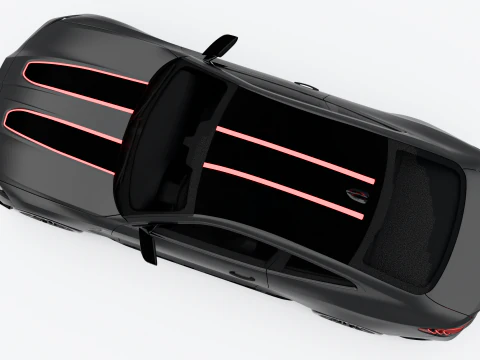 BMW M4 CSL 3D Model