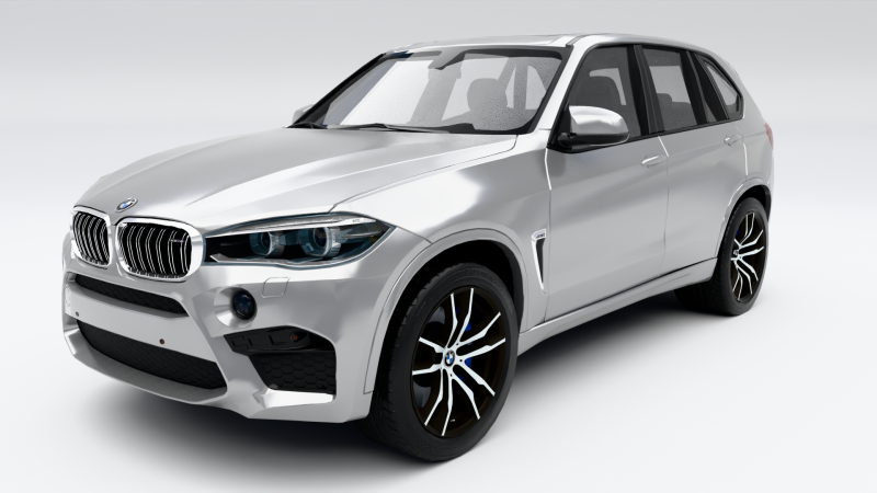 BMW X5 M 2016 3D Model .c4d .max .obj .3ds .fbx .stl .blend 