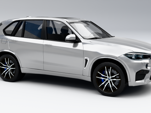 BMW X5 M 2016 3D Model