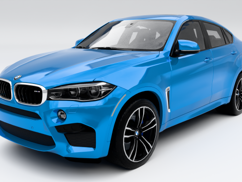 BMW X6 M 2016 Modelo 3D