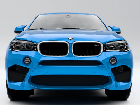 BMW X6 M 2016 3D Model