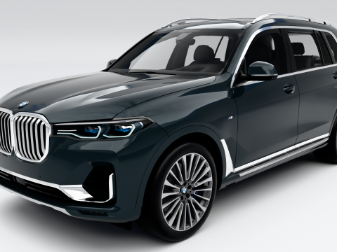 BMW X7xDrive40i 2019 Modello 3D