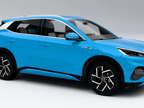 BYD Atto 3 2024 Model 3D