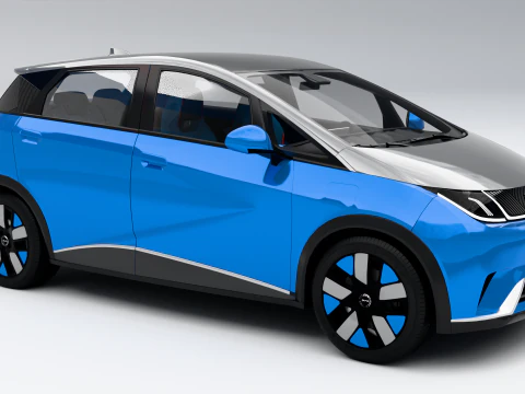 BYD Dolphin EV 3D Model