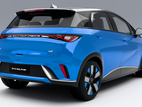 BYD Delfino EV Modello 3D