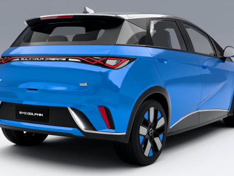 BYD Dolphin EV 3D Model