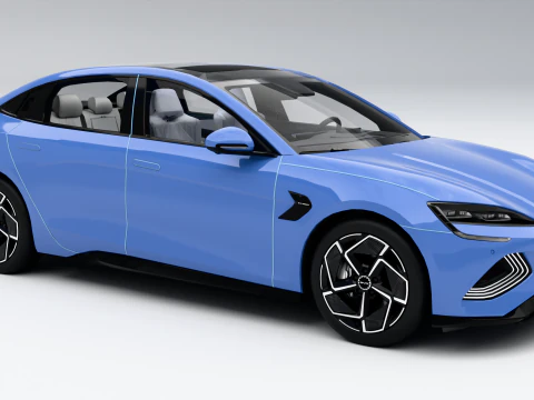 BYD Seal 2024 3D Model