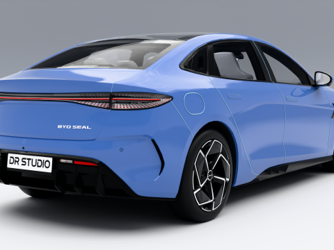 Печать BYD 2024 3D Модель
