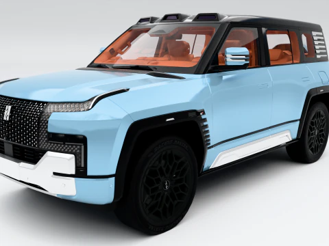 BYD Yangwang U8 2023 Model 3D