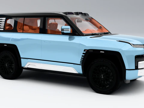BYD Yangwang U8 2023 3D Model