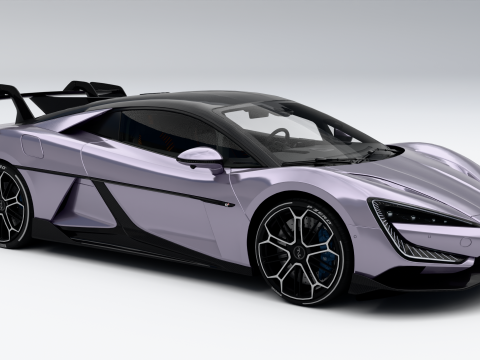 BYD Yangwang U9 3D Model