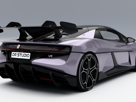 BYD Yangwang U9 3D Model