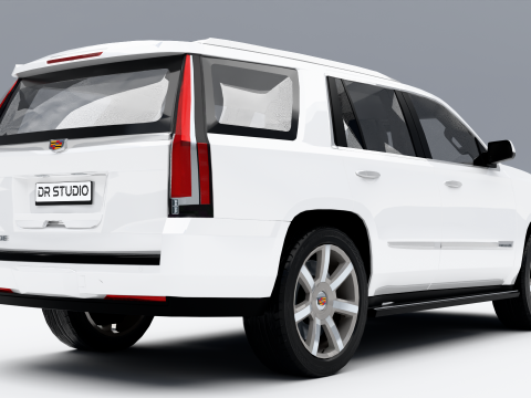 Cadillac Escalade ESV 2015 3D Model
