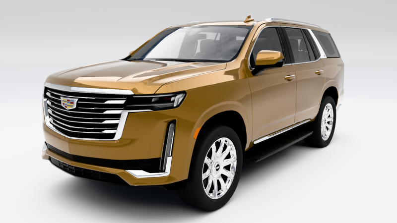 Кадиллак Эскалейд Премиум 3D Модель .c4d .max .obj .3ds .fbx .stl .blend 