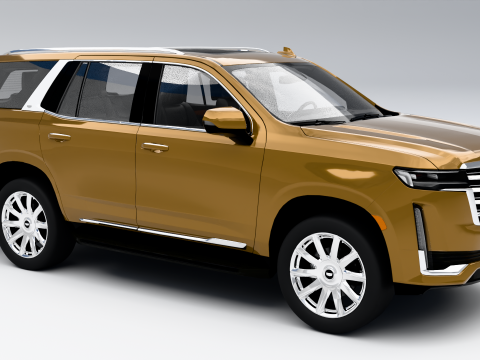 Кадиллак Эскалейд Премиум 3D Модель