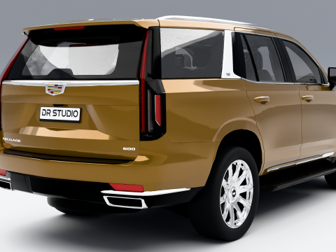 Кадиллак Эскалейд Премиум 3D Модель