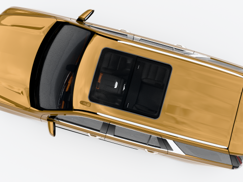 Кадиллак Эскалейд Премиум 3D Модель