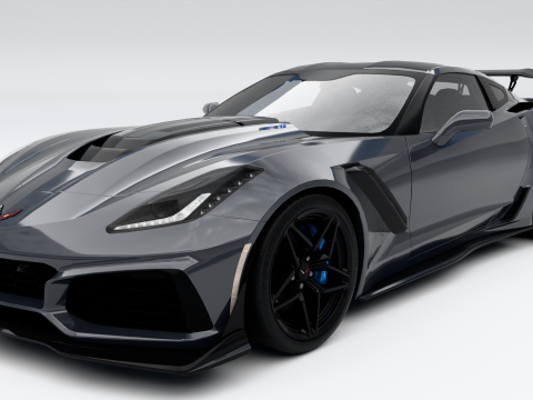 Chevrolet Corvette ZR1 2019 3D Model
