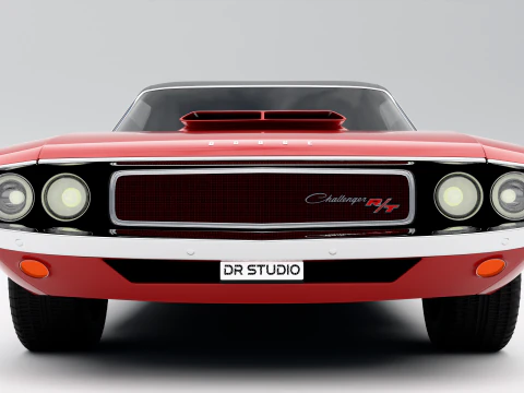 Dodge Challenger 1970 3D Model