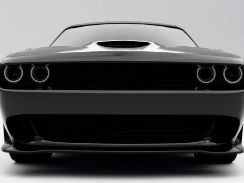 Dodge Challenger SRT Kucing Neraka Model 3D